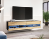Kép Cama living room cabinet set VIGO NEW 9 black/wotan oak