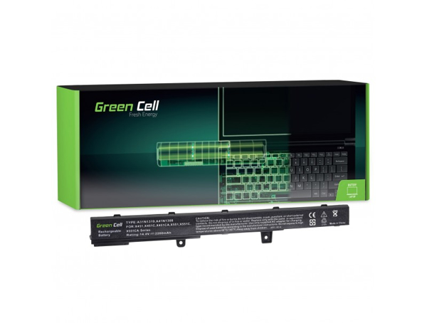 Kép Green Cell AS75 notebook spare part Battery (AS75)