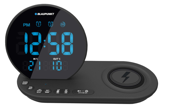 Kép Blaupunkt CR85BK alarm clock Digital alarm clock Black