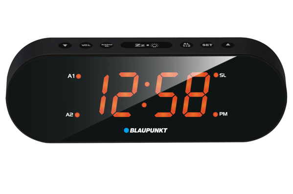 Kép Blaupunkt CR6OR- Digital alarm clock Black (CR6OR)