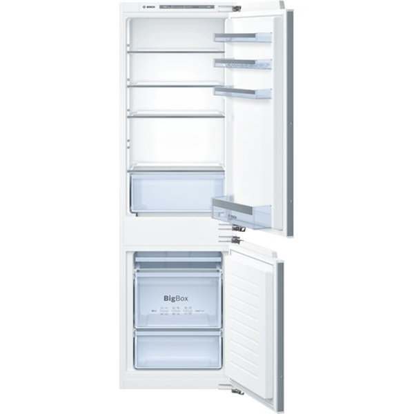 Kép Bosch KIV86VFE1 beépíthető kombinált hűtőszekrény 267 L White