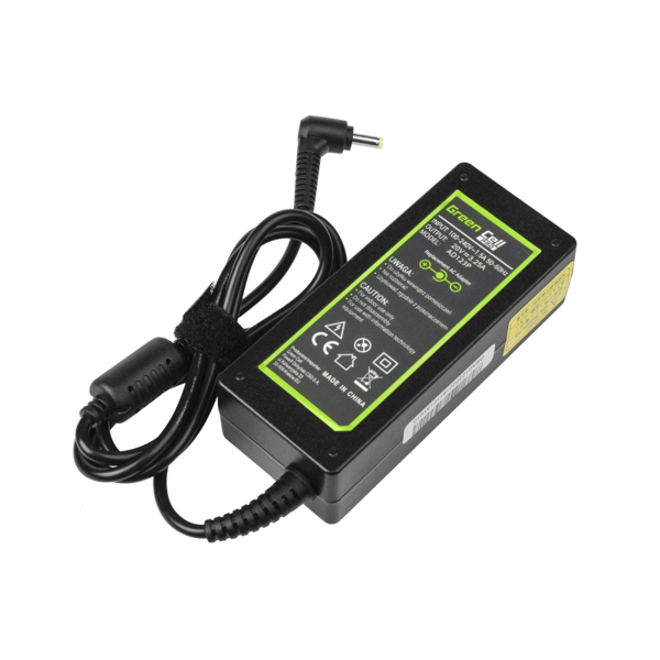 Kép Green Cell AD123P power adapter/inverter Indoor 65 W Black (AD123P)