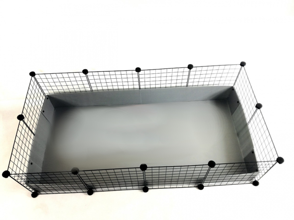 Kép C&C Modular cage 4x2 145 x 75 cm silver