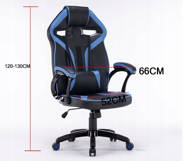 Kép TOP E SHOP Gaming swivel chair DRIFT, blue (DRIFT NIE)
