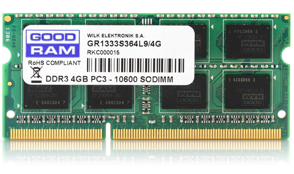 Kép RAM memory GoodRam GR1600S364L11S/4G (DDR3 SO-DIMM 1 x 4 GB 1600 MHz 11)
