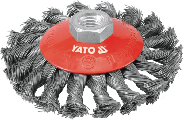 Kép YATO Drótkefe 100mm, M14, 4763 (YT-4763)