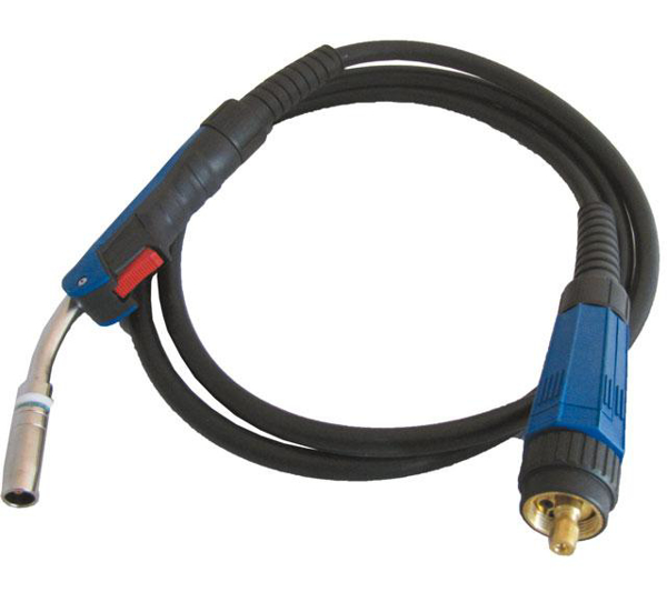 Kép FACHOWIEC MIG / MAG WELDING GUN MB-25, WITH CABLE 3m, EURO PLUG (FC253)