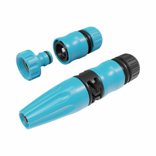 Kép CELLFAST SET SPRAYING STRAIGHT SPRINKLER 1/2 ''+ 2x QUICK COUPLING + CONNECTION (50-500)