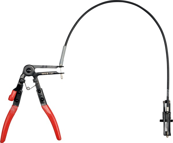 Kép YATO CABLE TIE PLIERS WITH CABLE 0677 (YT-0677)