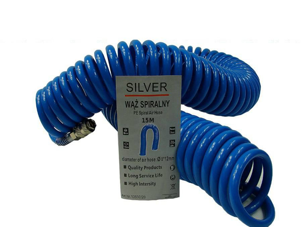 Kép SILVER CABLE / PNEUMATIC HOSE BLUE 8 x 12mm 15m (10550/15)