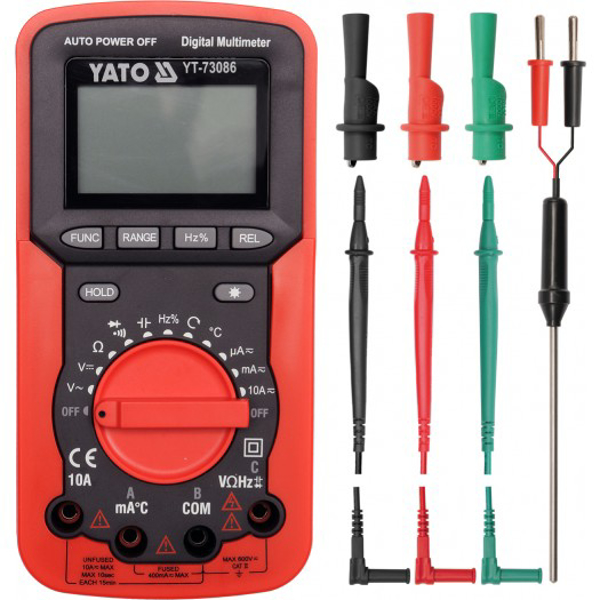 Kép YATO Digitális multiméter L1/L2/L (YT-73086)
