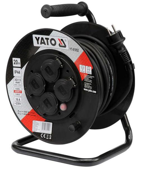 Kép YATO hosszabbító 30m 3 x 1,5mm2 IP44 81053 (YT-81053)