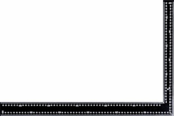 Kép CONDOR Ácsderékszög 600x400mm BLACK (CON-MSM-4060)