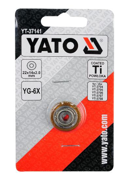 Kép YATO INTERCHANGEABLE WHEEL 22x11x2mm 37141 FOR TILE EQUIPMENT (YT-37141)