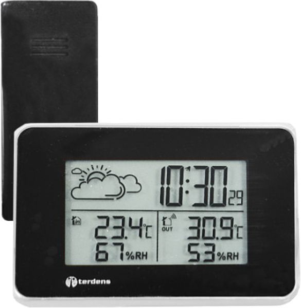 Kép TERDENS THERMOMETER POP WEATHER STATION WIRELESS OUTDOOR (3540)