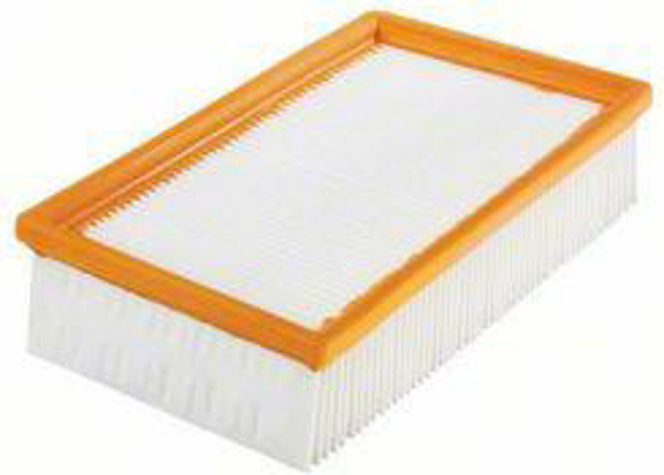 Kép BOSCH FLAT FILTER, pleated, POLYESTER FOR GAS35,55 (2 607 432 034)