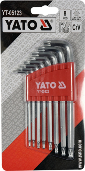 Kép YATO Torx kulcs 8 Db. (YT-05123)