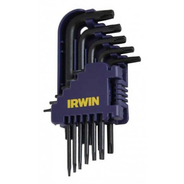 Kép IRWIN Torx kulcs SET 11 Db. T6 - T7 - T8 - T9 - T10 - T15 - T20 - T25 - T27 - T30 - T40 (T10758)
