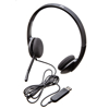 Kép Logitech H340 Fülhallgató Head-band USB Type-A 981-000475 Black