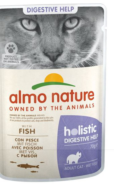 Kép Almo Nature Functional sensitive with fish - wet food for adult cats with problems of sensitivity and hypersensitivity of the intestines - 70 g
