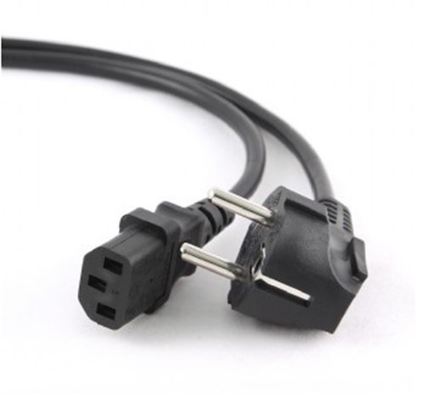 Kép Gembird PC-186 power cable Black 1.8 m CEE7/4 C14 coupler