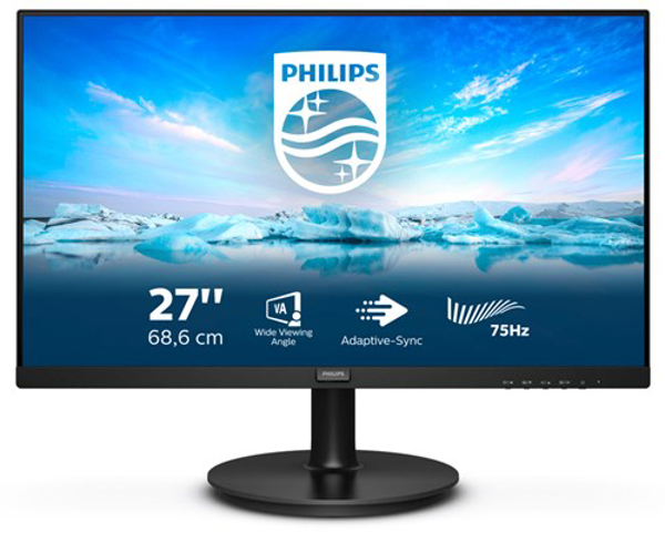 Kép Philips V Line 272V8LA/00 68.6 cm (27) 1920 x 1080 pixels Full HD LED Black