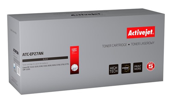 Kép Toner tintapatron Activejet ATC-EP27AN (replacement Canon EP-27 Premium 2 500 pages black)