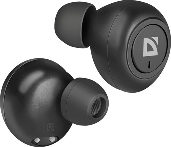Kép Defender Twins 638 Fülhallgató Wireless In-ear Calls/Music Bluetooth Black (63638)