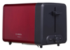 Kép Bosch TAT4P424DE Kenyérpirító 970 W Black, Red (TAT4P424)