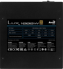 Kép Aerocool LUX1000 PC Tápegység 1000W 80 Plus Gold 90% Efficiency Black (AEROLUX-1000-80GOLD)