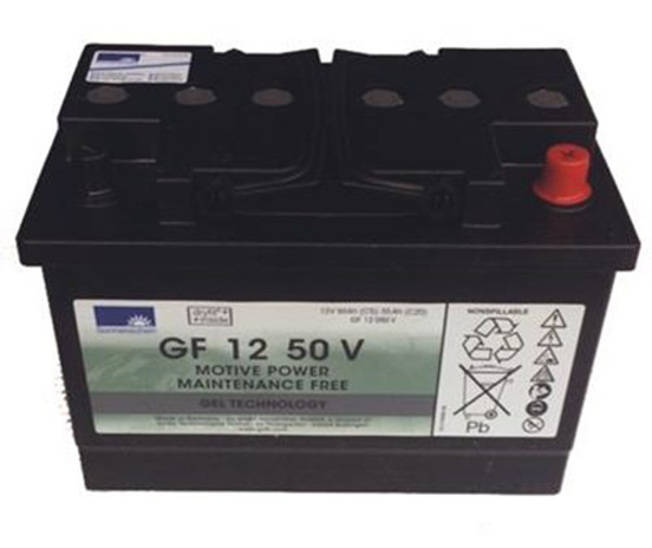 Kép Traction battery gel 12 V / 50 Ah for TASKI Swingo 455 (8505540)