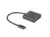Kép Adapter Lanberg AD-UC-HD-01 (USB 3.1 type C M - HDMI F 0,15m black color)