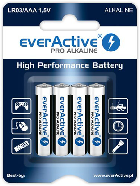 Kép Alkaline batteries everActive Industrial Alkaline LR6 AA - carton box 40 pieces