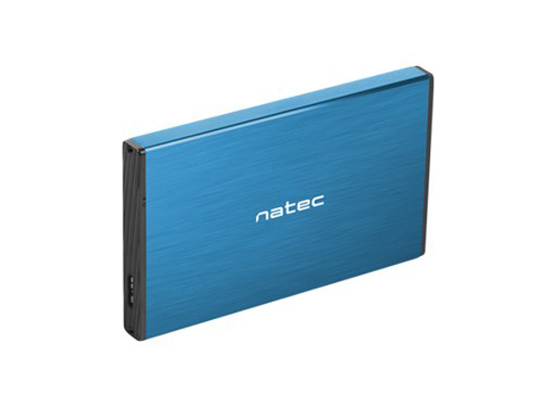 Kép Housing NATEC Rhino Go NKZ-1280 (2.5 Inch USB 3.0 Aluminum blue color)