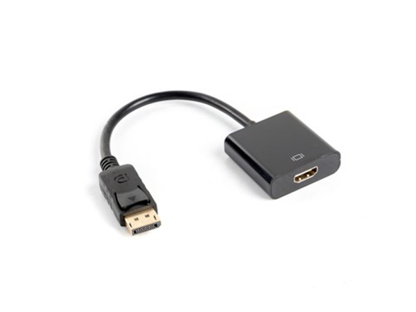 Kép Adapter Lanberg AD-0009-BK (DisplayPort M - HDMI F 0,10m black color)