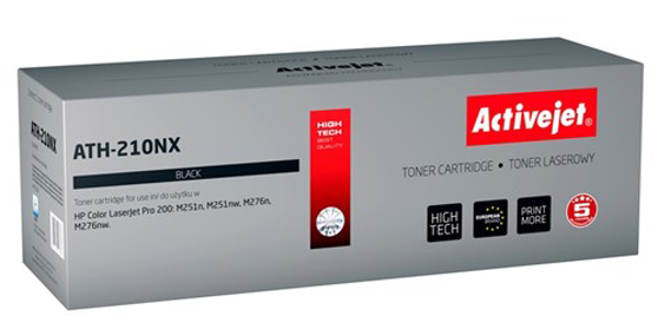 Kép Activejet ATH-210NX toner for HP printer, HP 131X CF210X, Canon CRG-731BH replacement, Supreme, 2400 pages, black (ATH-210NX)