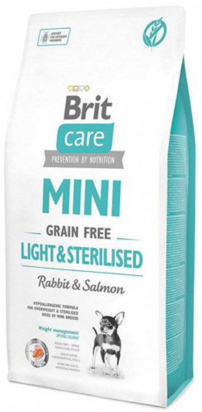 Kép Brit Care Mini Light & Sterilised Rabbit, Salmon 2 kg