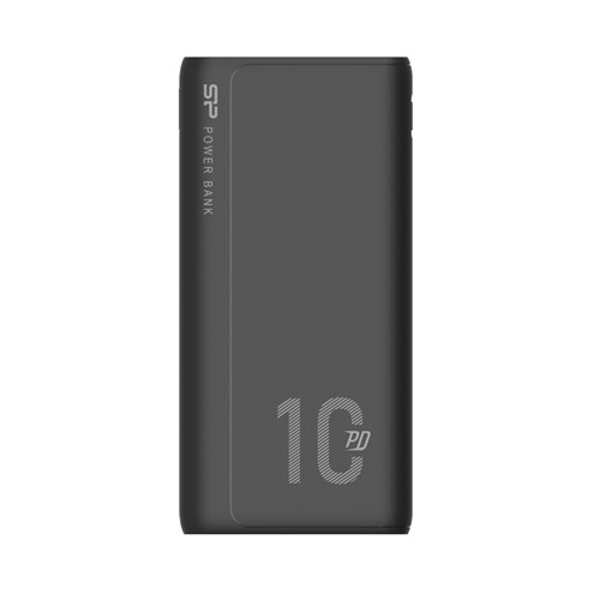 Kép SILICON POWER QP15 Powerbank External battery 10000 mAh 2x USB QC 3.0 1x USB-C PD (SP10KMAPBKQP150K) Black (SP10KMAPBKQP150K)