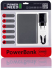 Kép PowerNeed P10000S power bank Black Lithium Polymer (LiPo) 10000 mAh