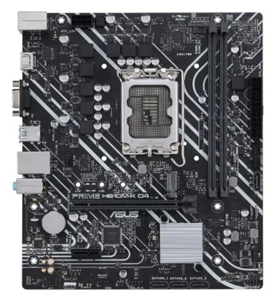 Kép ASUS PRIME H610M-K D4 Alaplap Intel H610 LGA 1700 micro ATX (90MB1A10-M0EAY0)