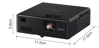 Kép Epson EF-11 Projektor Short throw projector 1000 ANSI lumens 3LCD 1080p (1920x1080) Black (V11HA23040)