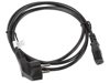 Kép Lanberg CA-C13C-11CC-0018-BK power cable Black 1.8 m C13 coupler CEE7/7 (CA-C13C-11CC-0018-BK)
