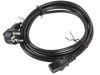 Kép Lanberg CA-C13C-11CC-0030-BK power cable Black 3 m C13 coupler CEE7/7 (CA-C13C-11CC-0030-BK)