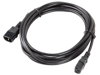 Kép Cable Lanberg CA-C13E-11CC-0050-BK (C14 / IEC C14 / IEC 320 C14 M - C13 F, 5m, black color) (CA-C13E-11CC-0050-BK)