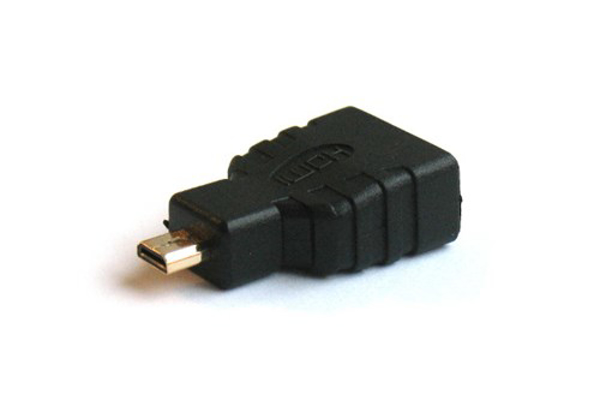 Kép Adapter SAVIO CL-17 (HDMI M - Micro HDMI F, black color)