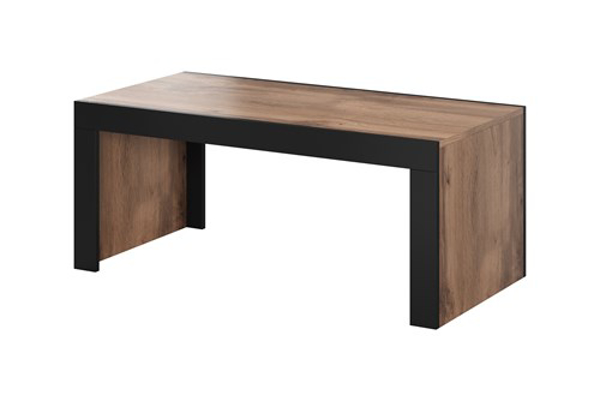 Kép Cama MILA bench/table 120x60x50 oak wotan + black (MILA WOT+CZ)
