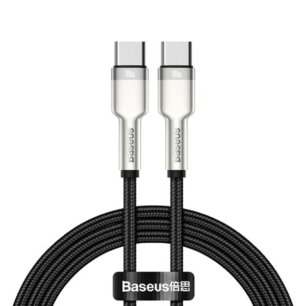 Kép Baseus CATJK-C01 mobile phone cable Black 1 m USB C (CATJK-C01)