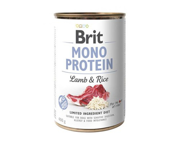 Kép Brit Mono Protein Lamb, Brown Rice - 400 g