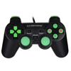 Kép Gamepad controller Esperanza TROOPER EGG107G (PC, PS3, black and green color) (EGG107G)