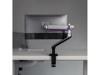 Kép Ergo Office ER-436 1-Fold Premium Monitor Mount with Gas Spring 17''-32'' Double Arm Desk Mount Monitor Arm Swivel Tilt Rotateable VESA 75x75 100x100 up to 9kg (ER-436)